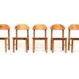 Set of 5 Rainer Daumiller chairs from the 1970s