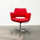 German swivel office chair Space Age mid-century by Egon Eiermann for Wilde + Spieth, 1960s