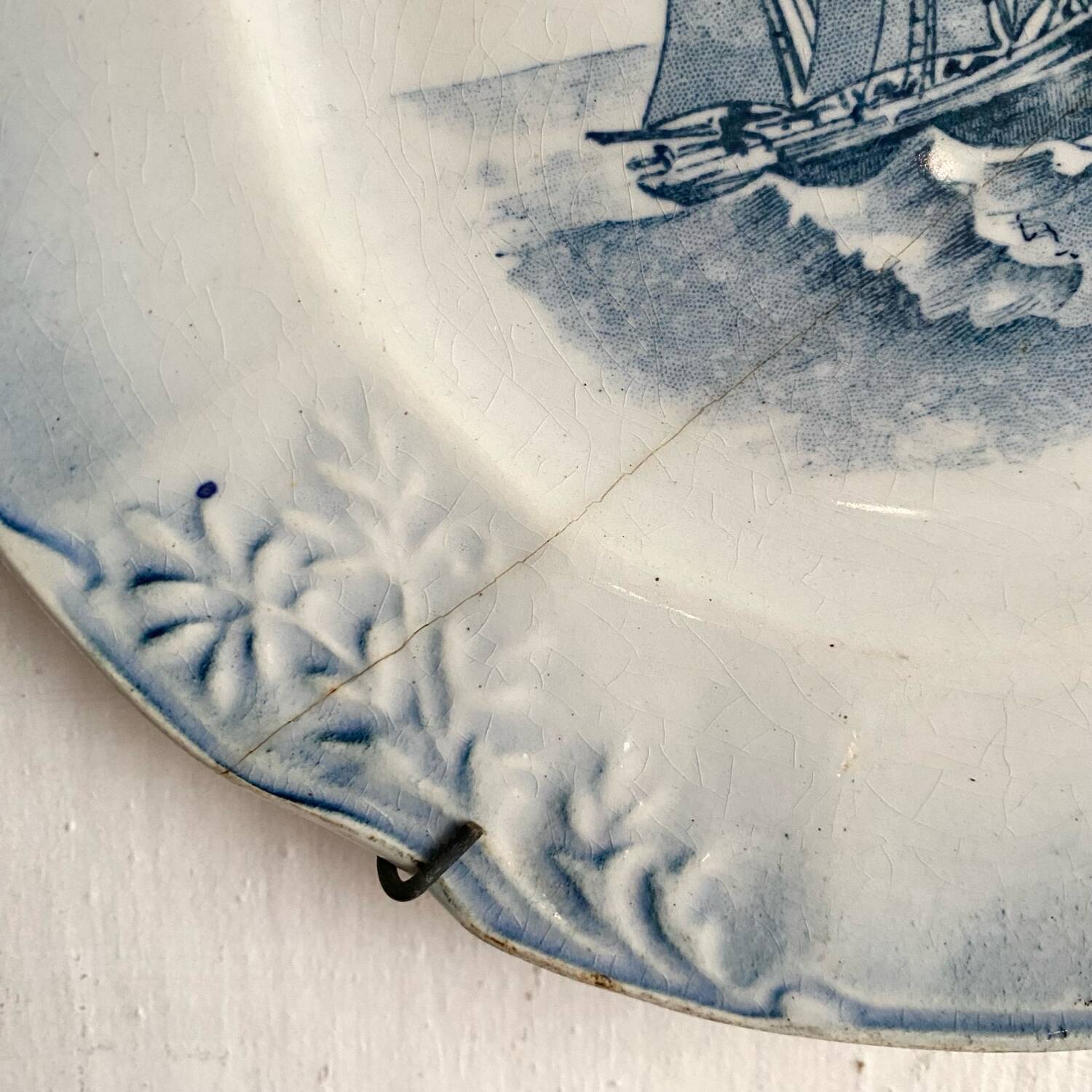 Orchid plate "Marine"