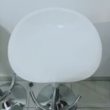 Paire de tabourets de bar vintage