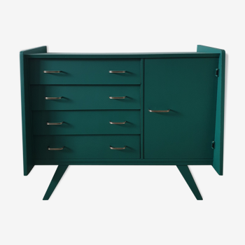 Green vintage dresser