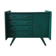 Green vintage dresser