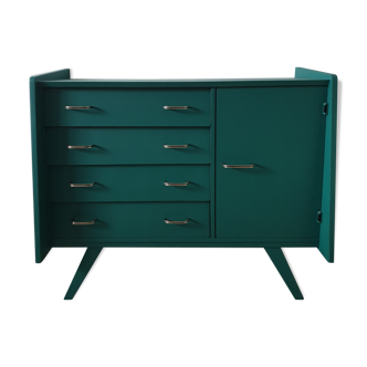 Green vintage dresser
