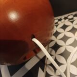 Wooden ball lamp base made in Italy