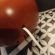 Wooden ball lamp base made in Italy