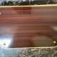 Vintage brass and formica tray 1950s