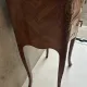 Louis XV style bedside table in marquetry with a top m