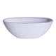 Organic vase Scheurich ceramic in white glazed ceramic