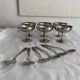 Stainless steel footed bowls Jean Couzon