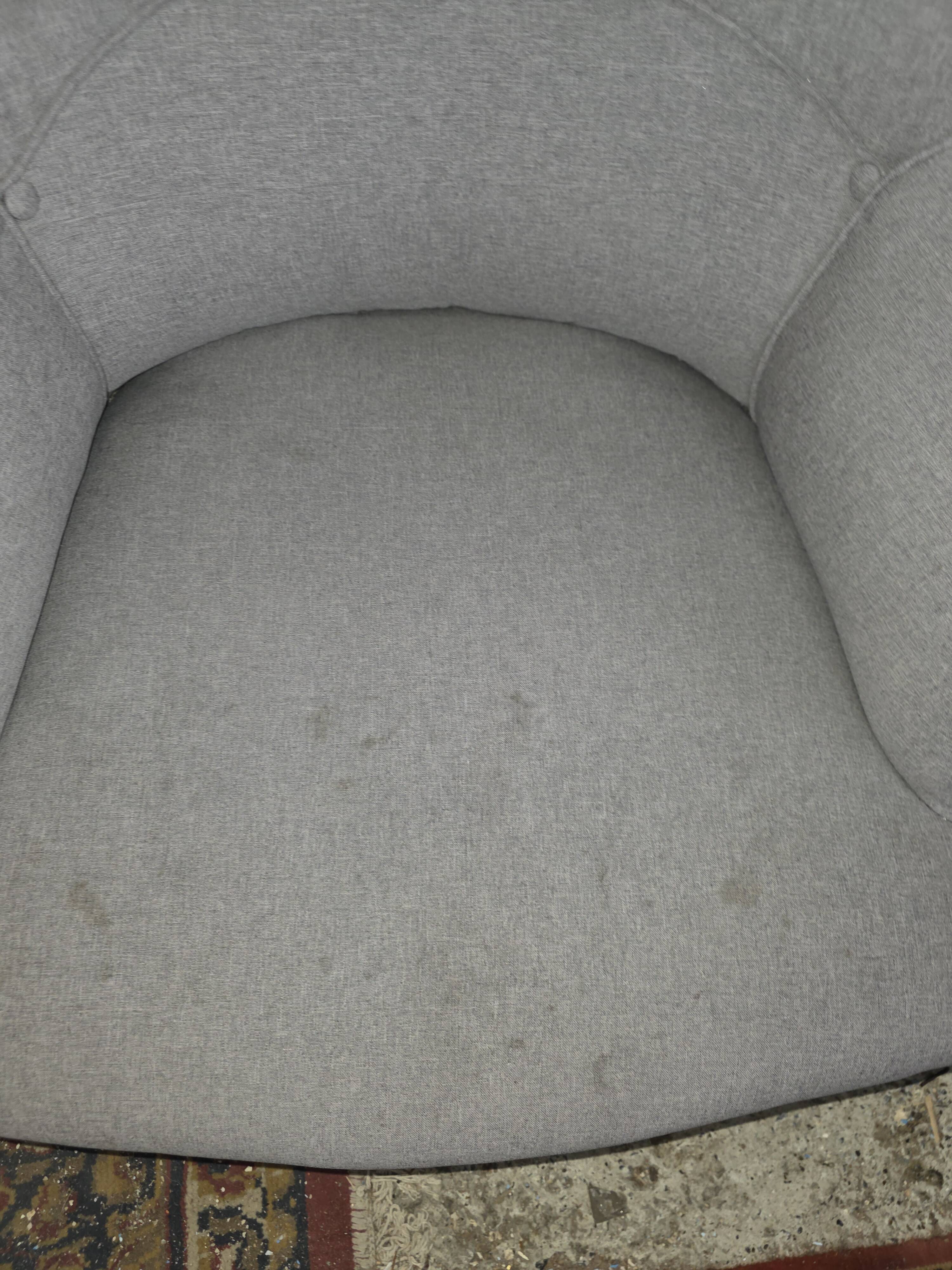 Paire de fauteuils crapaud Napoléon III