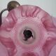 tulip art deco frosted glass wall sconce