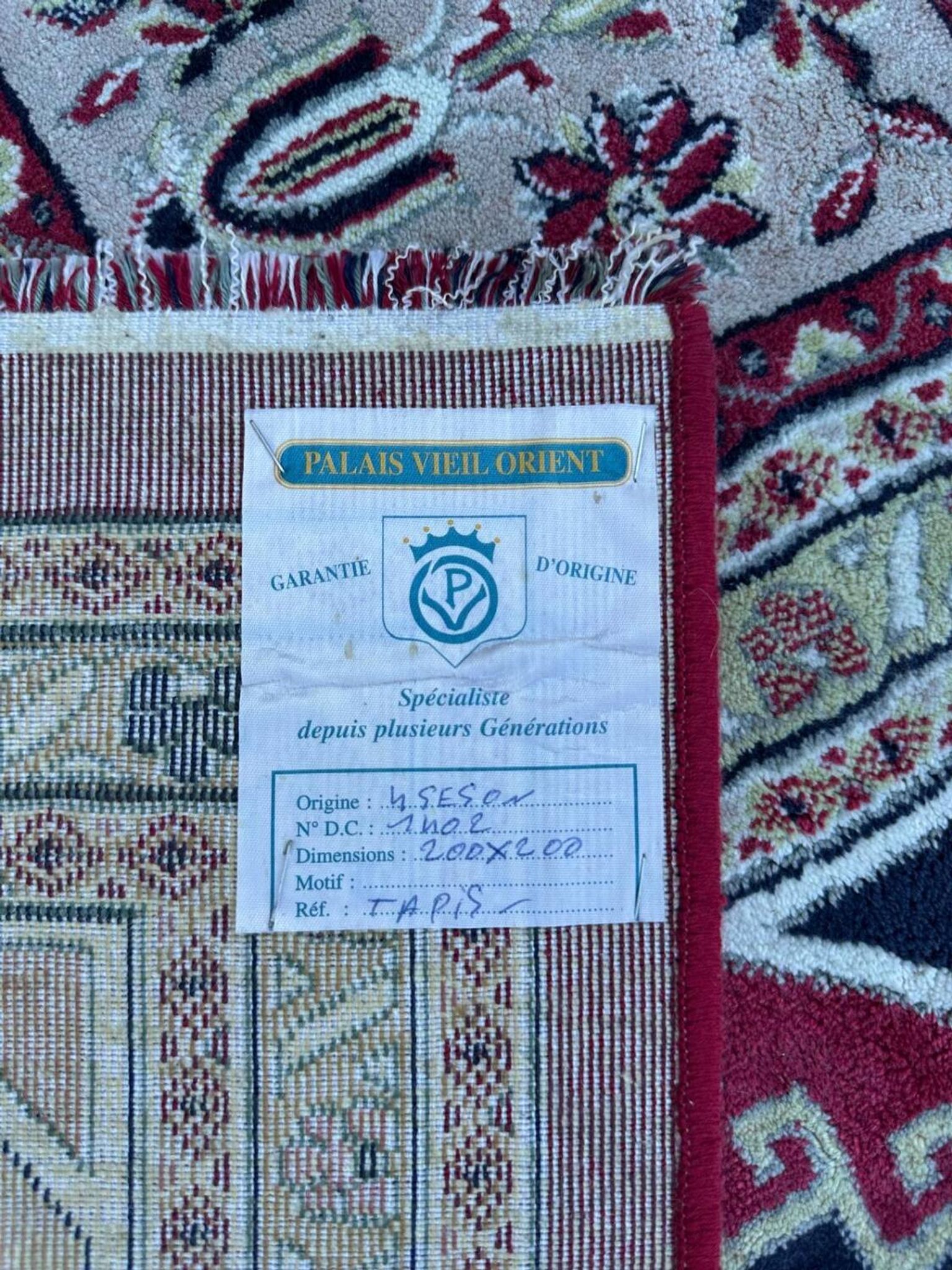 Tapis de style oriental