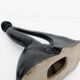 Anthropomorphic sculptural lamp base in black ceramic, Gil Agnoloni, I