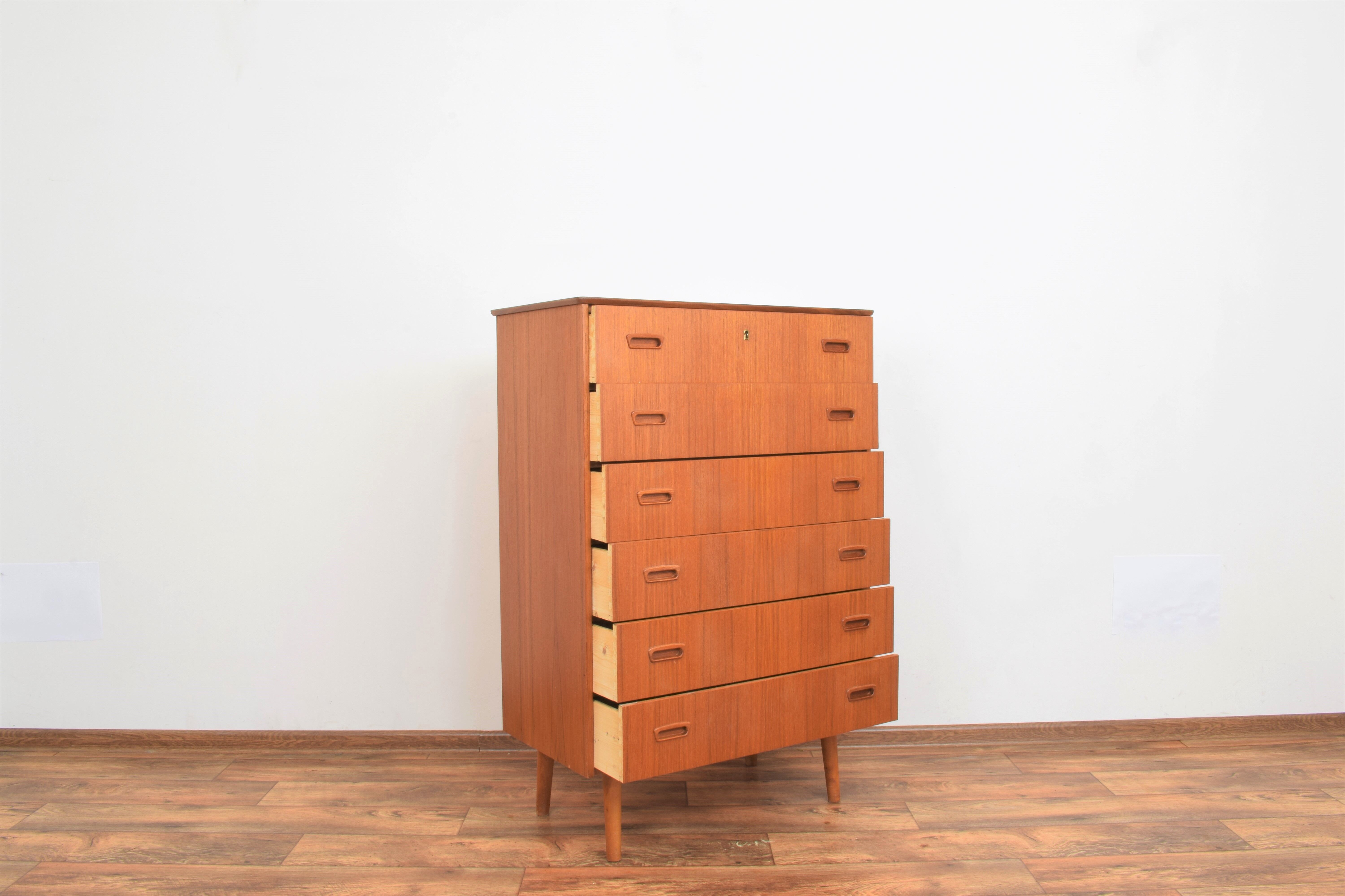 Norwegian Teak Chest of Drawers