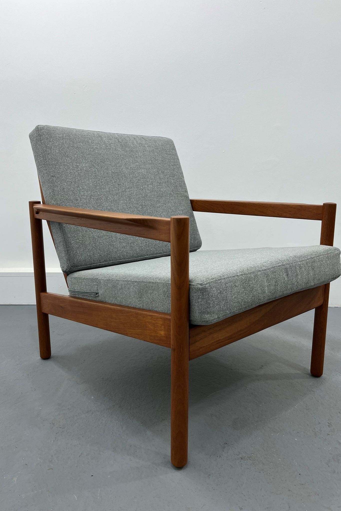 Armchair by Ib Kofod-Larsen for Magnus Olesen, 1956s