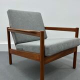 Armchair by Ib Kofod-Larsen for Magnus Olesen, 1956s