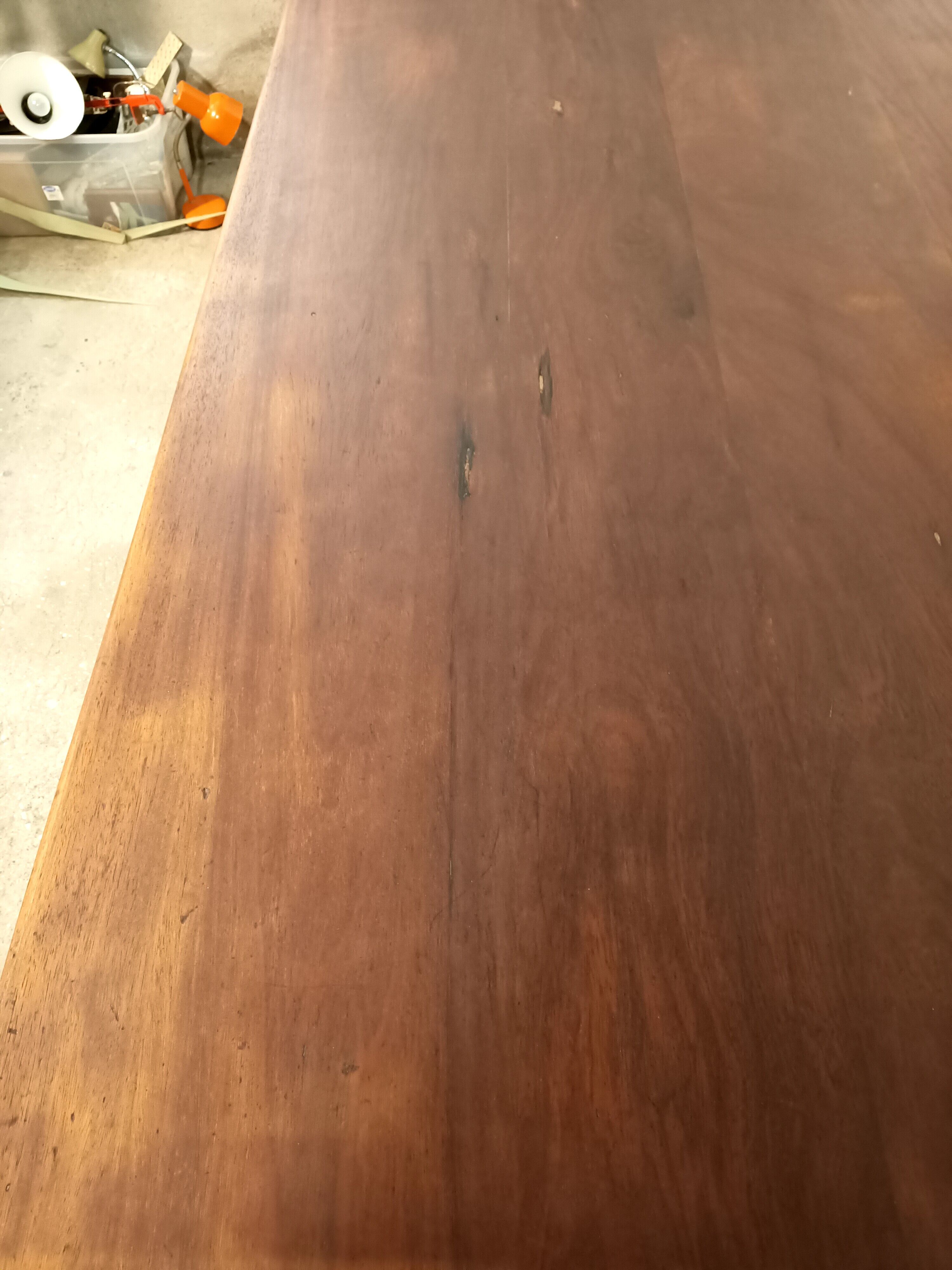 Vintage solid oak farmhouse table