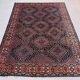 Vintage Kamseh rug 147x203 cm, medium, tribal oriental carpet 2542