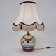Lampe de table antique en verre mercure, galion et navire, soufflé à la main, années 1920, anglais, recâblé