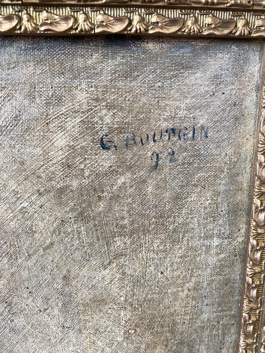 Portrait of a woman signed Bourgin (1865-1937)