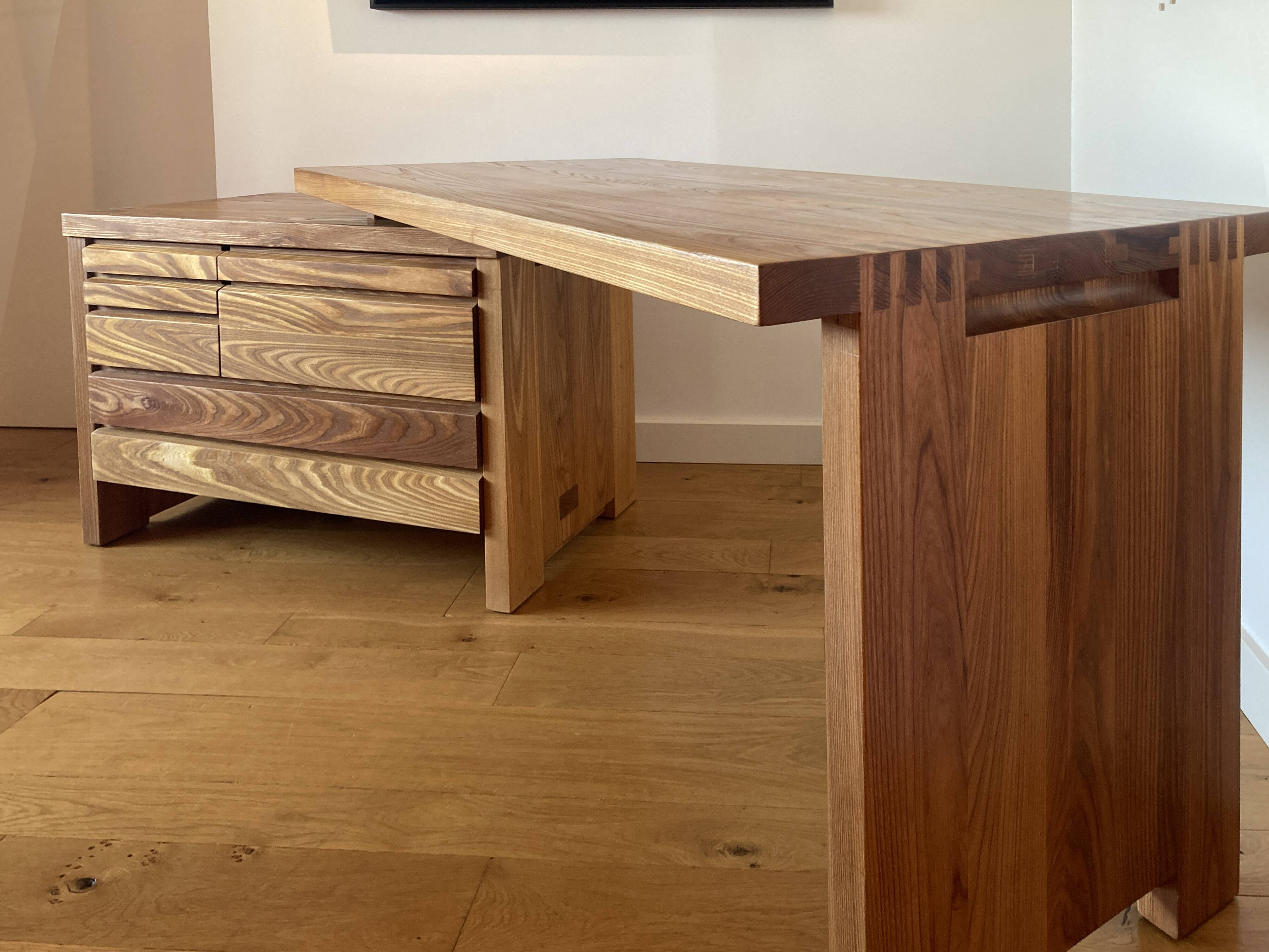 Pierre Chapo B19 Desk Solid Elm