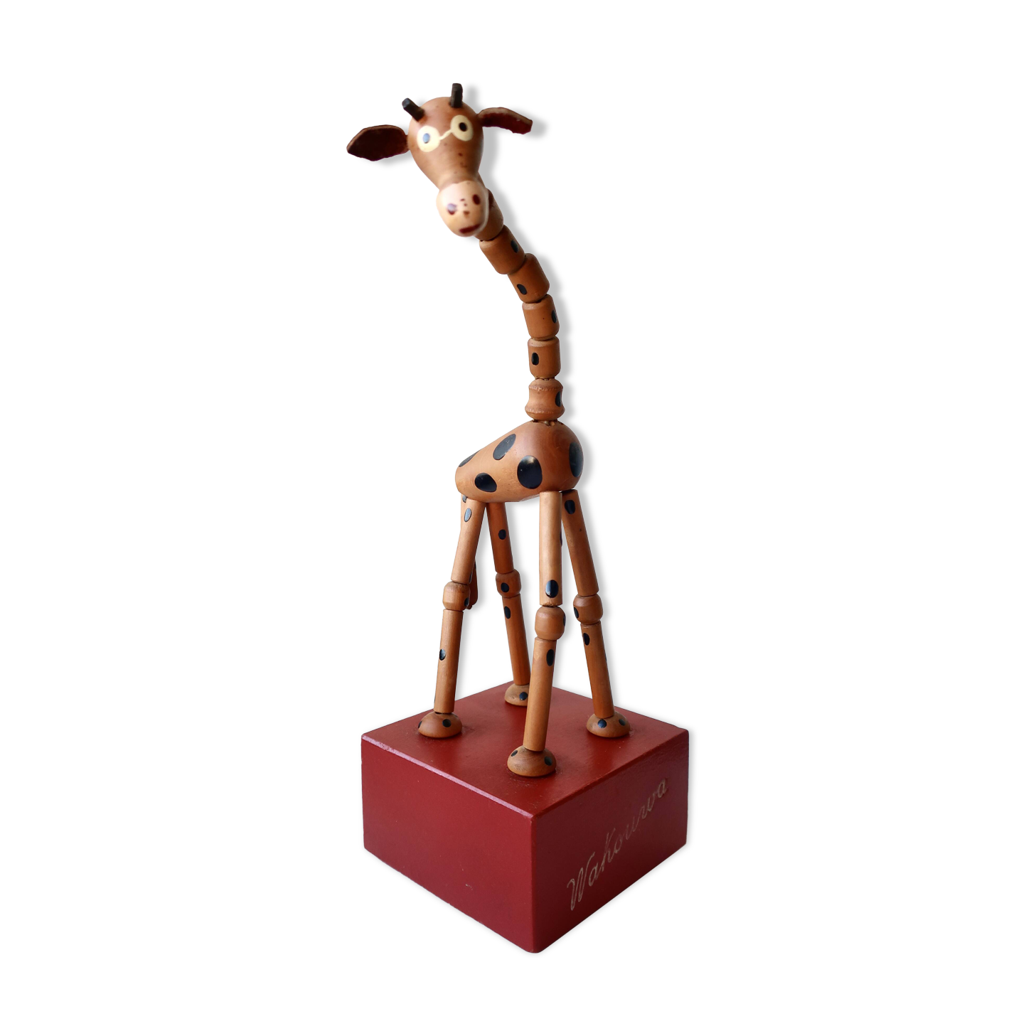 Rare and authentic Wakouwa Vintage, Giraffe model, 1950s