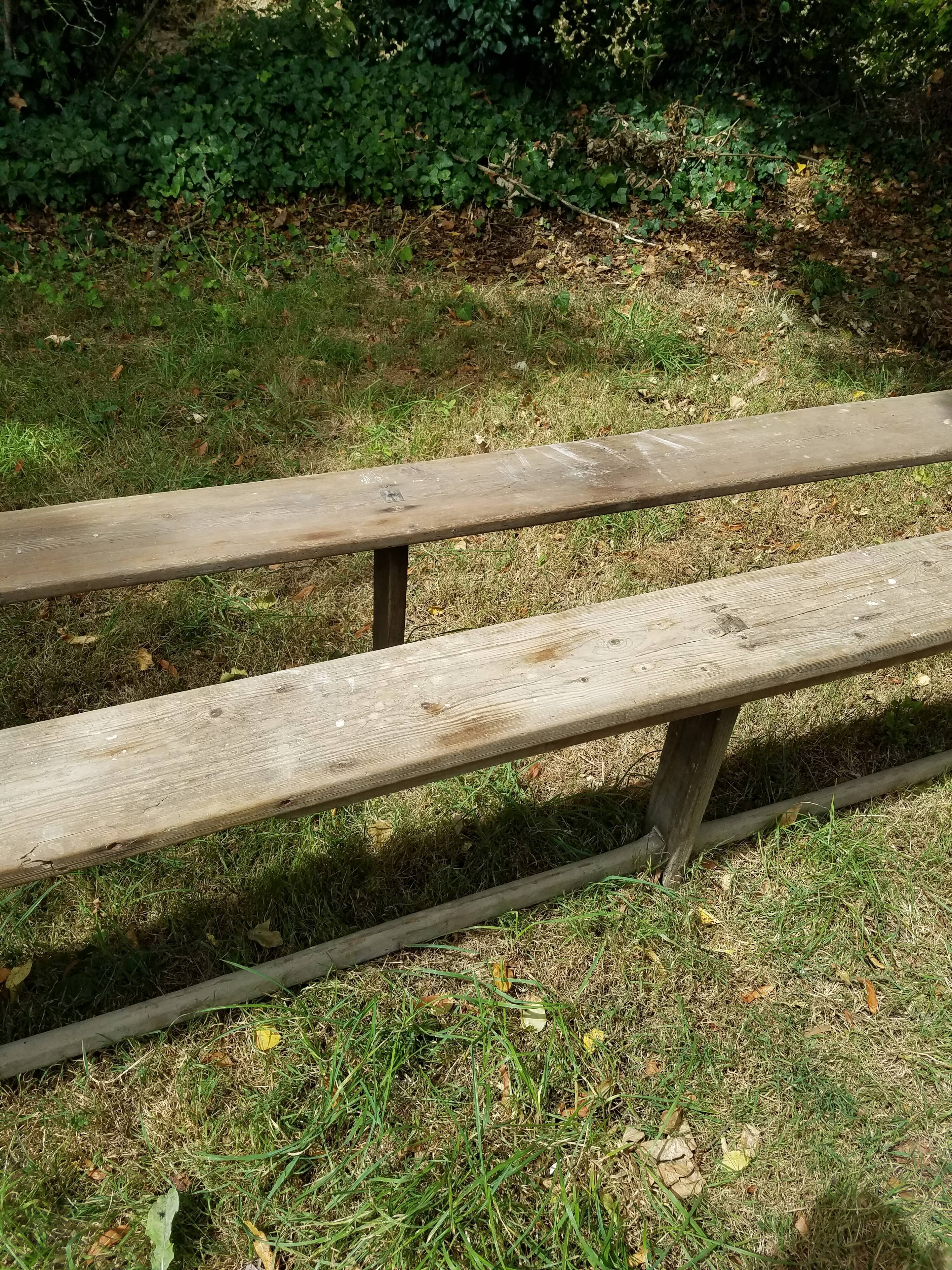 2 farm benches