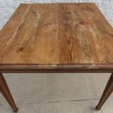 Old solid wood table in English style Goes everywhere