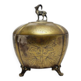 Sucrier Art Nouveau de Szandrik, Hongrie, années 1890.