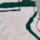Unique handmade Berber rug 3x2 m