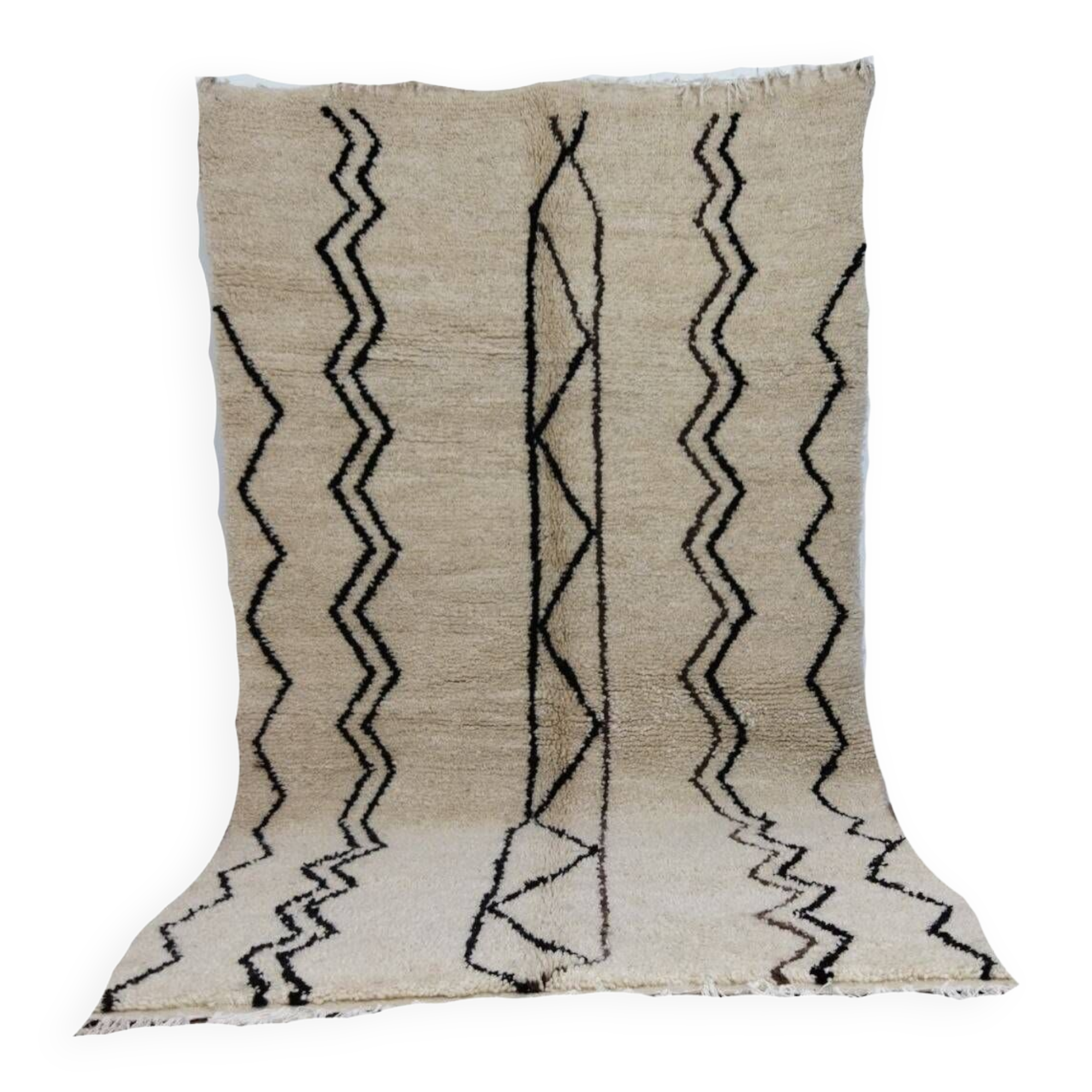 Handmade Moroccan Berber Rug 277 X 157 CM