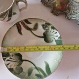 2 longwy art nouveau cups