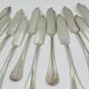 Lot 12 Fish Knives Silver-Plated Wiskemann