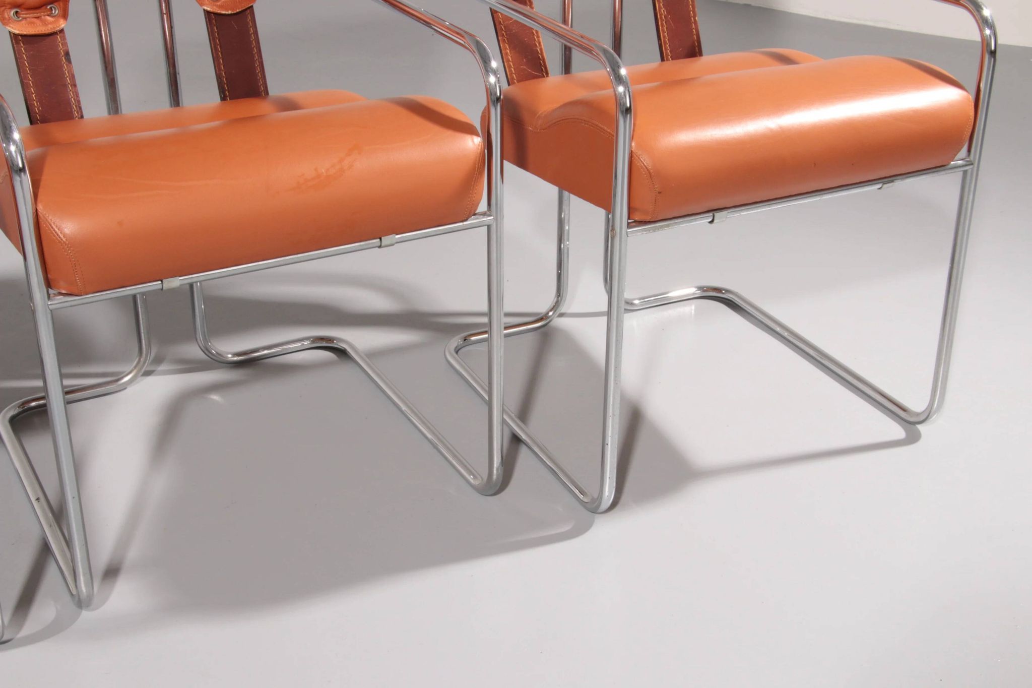 Italian Tucroma chairs by Guido Faleschini for i4 Mariani, 1970