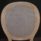 Set of 6 Louis XVI style caned chairs