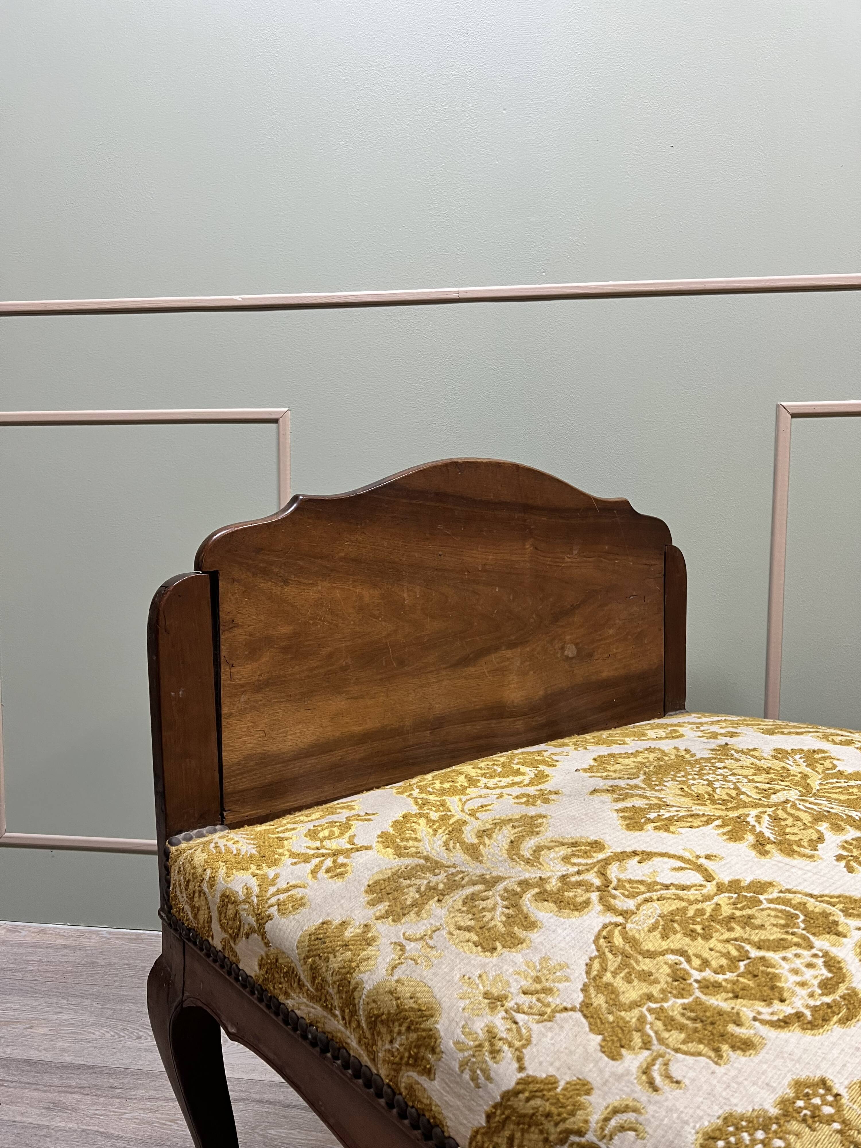 Resting Lily In Natural Wood Louis XV Style XIX Eme Century