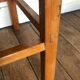 Chair made of wood and rope