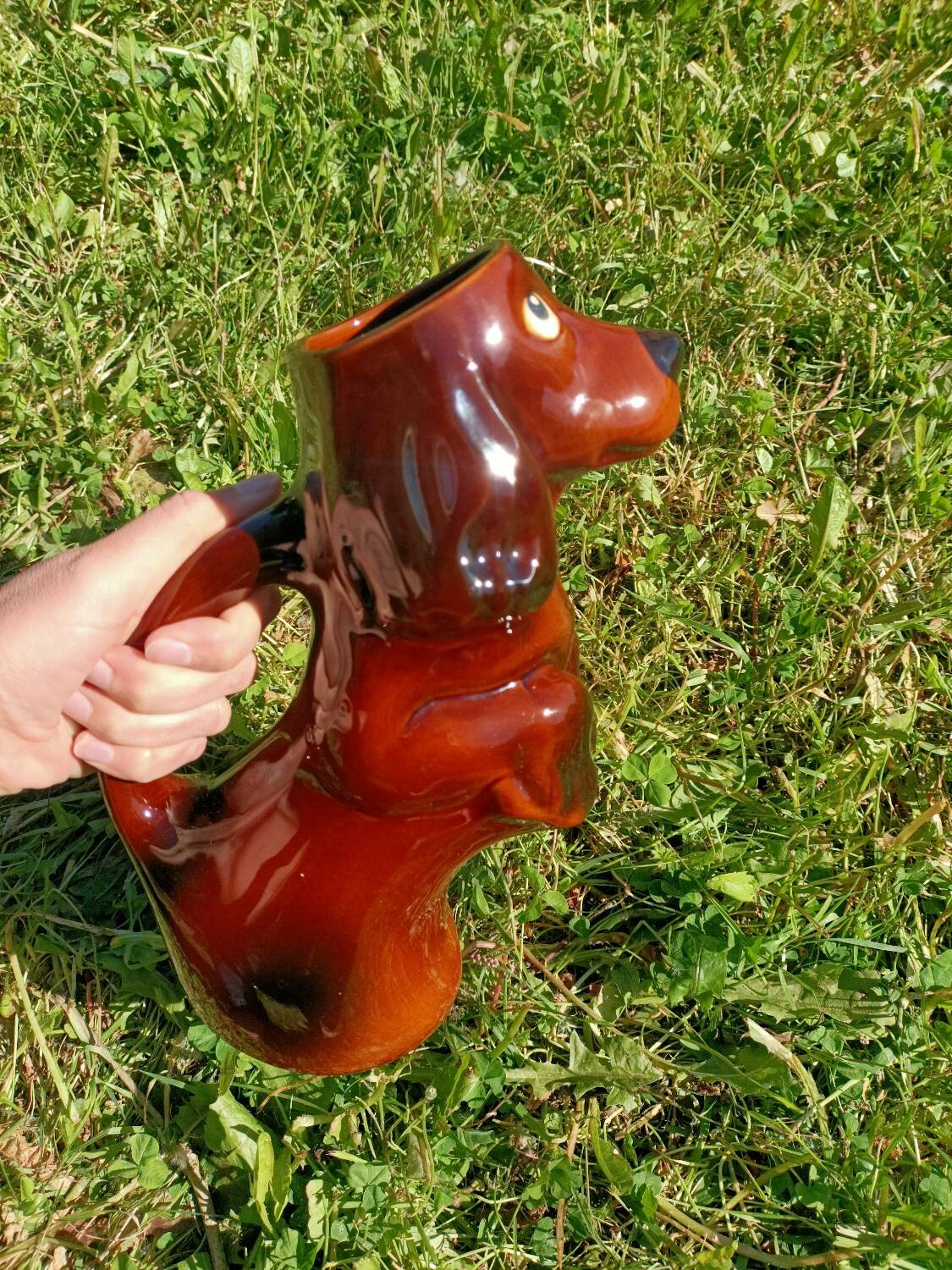 Carafe/Pitcher Dog motif