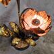Maison Jansen flower lamp, 1970