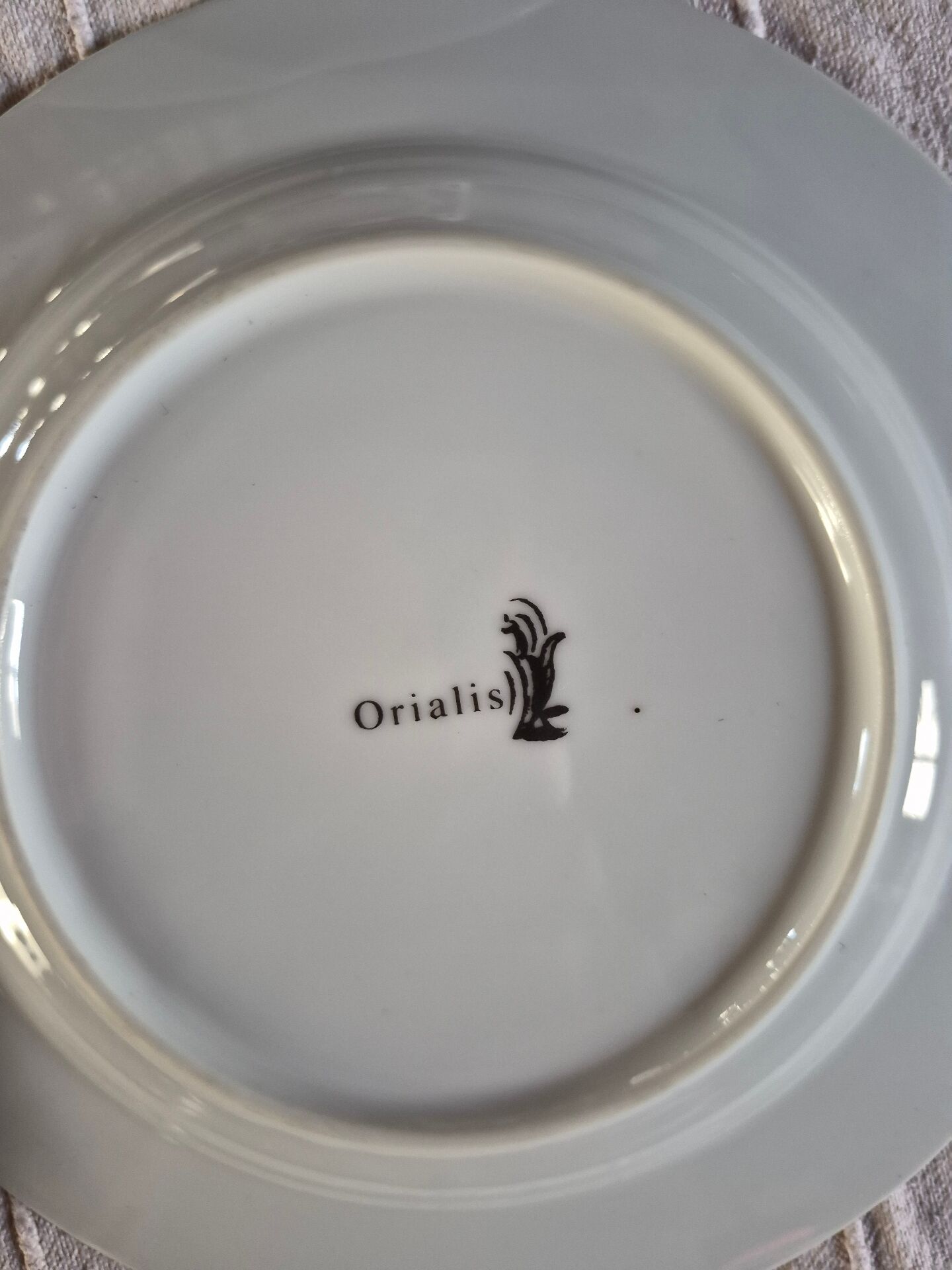 Assiettes dessert orialis
