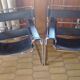 Pair of leather armchairs Breuer model B3