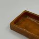 Vide-poche vintage en céramique émaillée ambrée