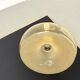 Blown glass paste pendant light, 1970s