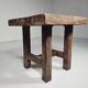 Mobichalet kitchen table/island in solid oak, Belgium, 1950s