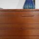 Modular shelving Kai Kristiansen, teak veneer, Danish design 1960s