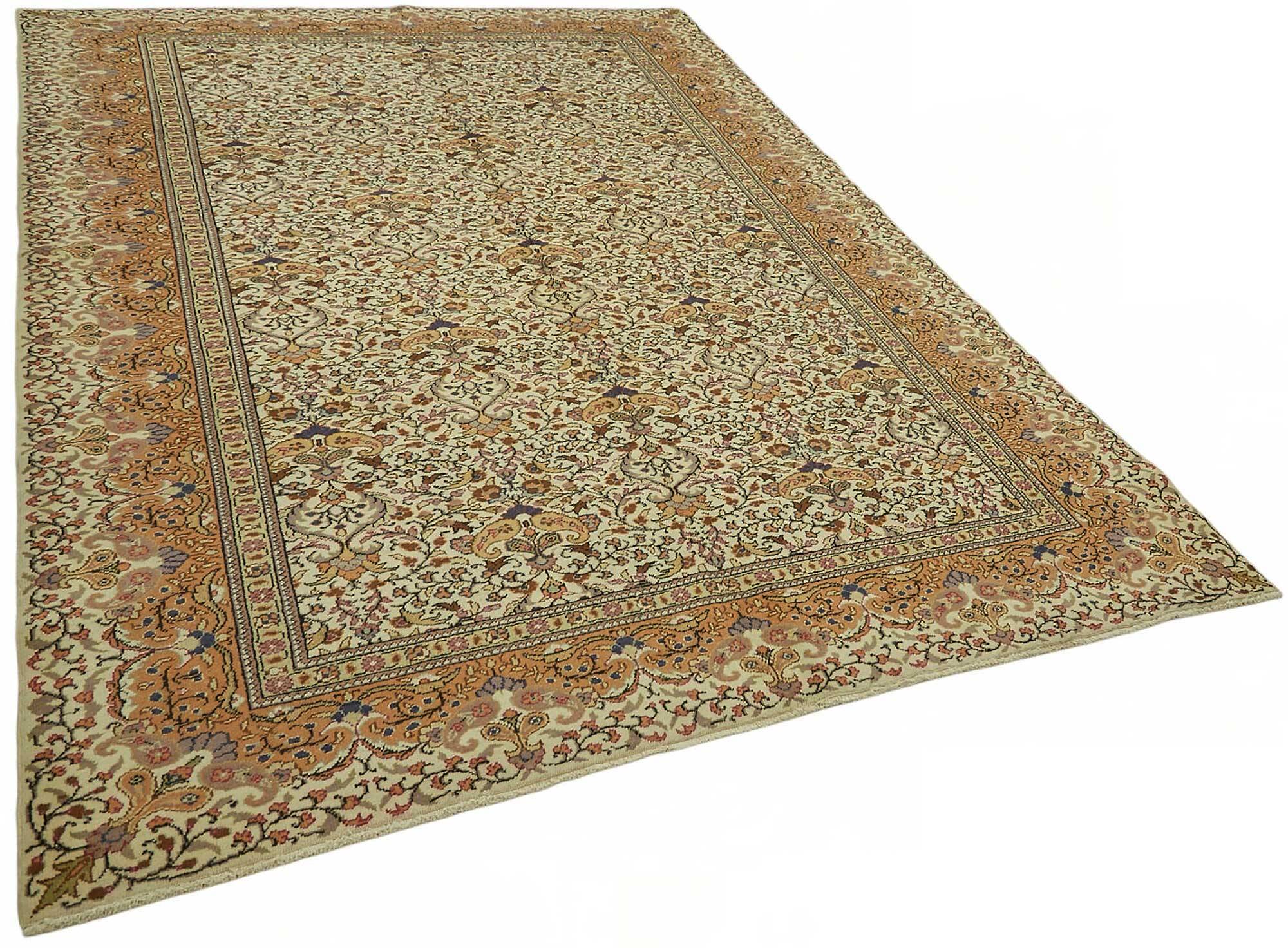 Turkish Wool Vintage Kayseri Rug 200 cm x 290 cm