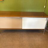 70s sliding door sideboard