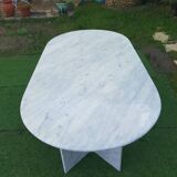 Marble dining table 1980