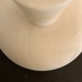 White marble lamp foot