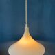 White Space Age Suspension "Witch Hat" Mid-Century